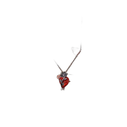 Blood Rose Necklace