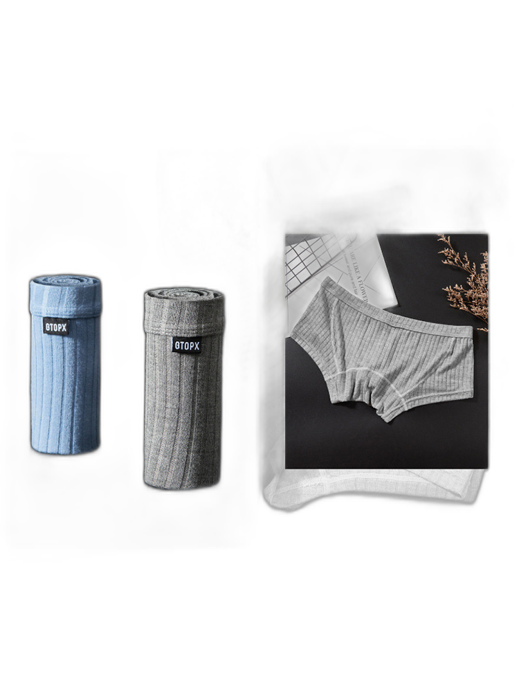 Men's Threaded Fabric U-Raised Low Rise Trunks