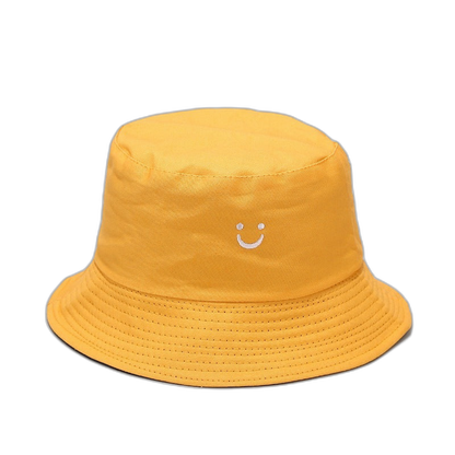 Reversible Smiley Bucket Hat