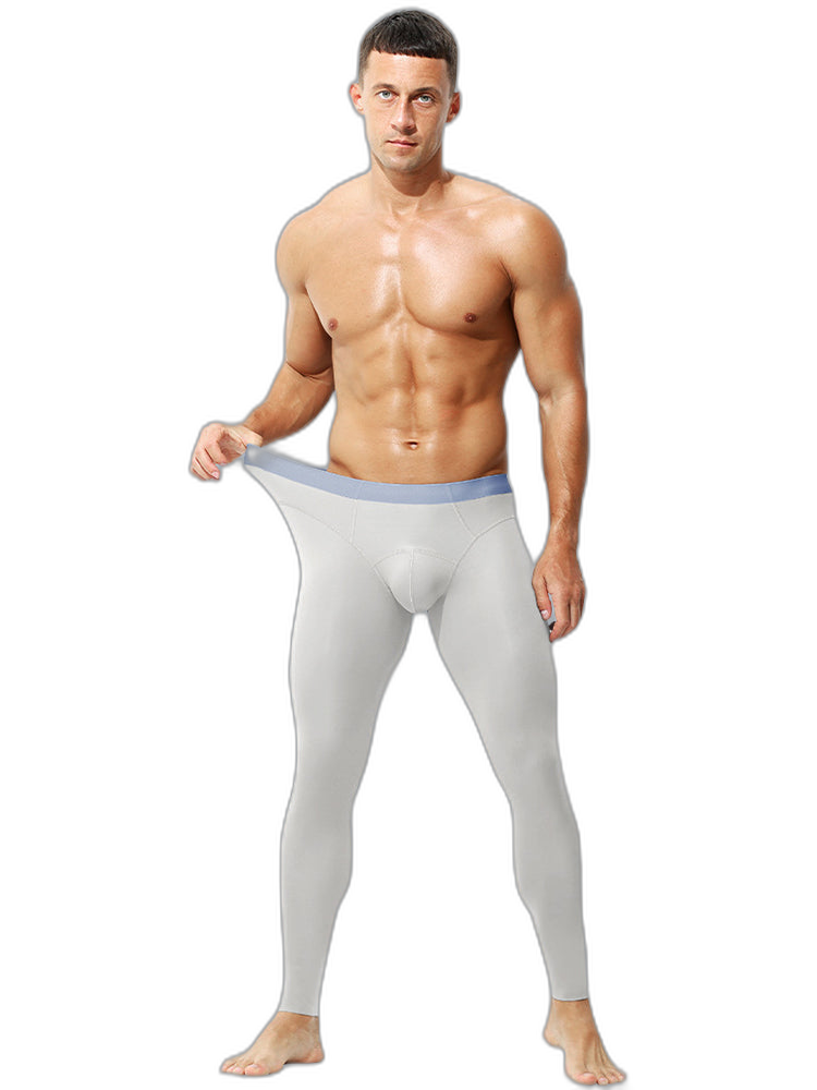 Men's Thin Slim-Fit 2-in-1 Thermal Bottoms & Long Johns