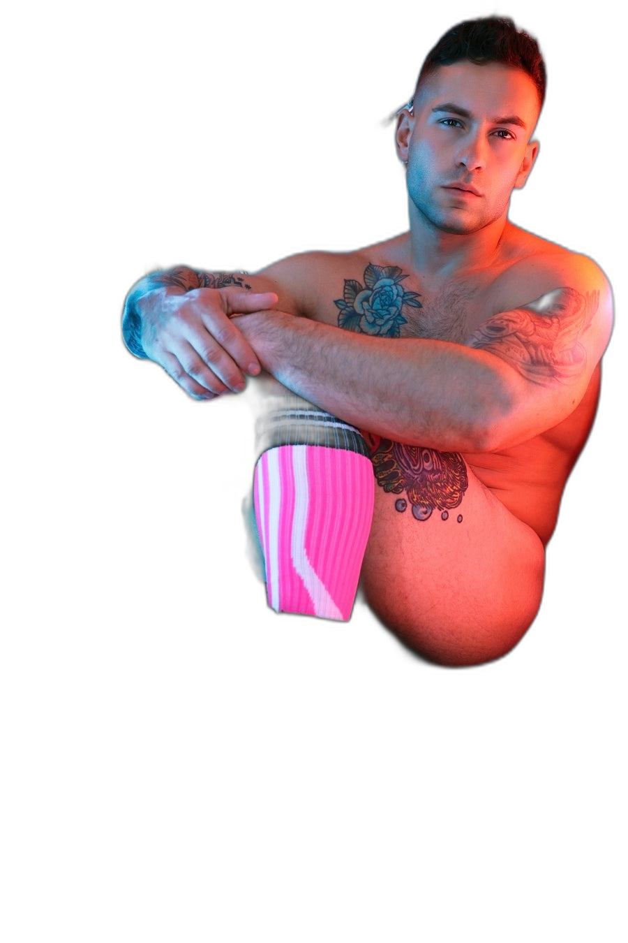 Breedwell Sucker Socks Neon Pink