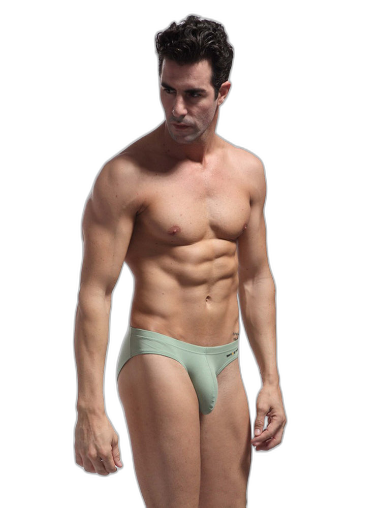 2 Pack Men's Comfortable Cotton Large Pouch Sports Bikini