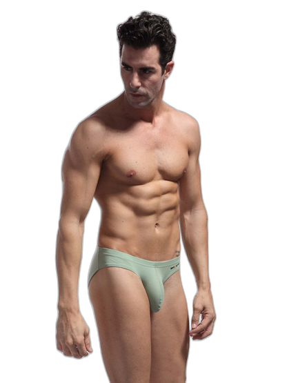 2 Pack Men's Comfortable Cotton Large Pouch Sports Bikini