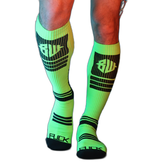 Breedwell Hypnotix Socks Neon Green