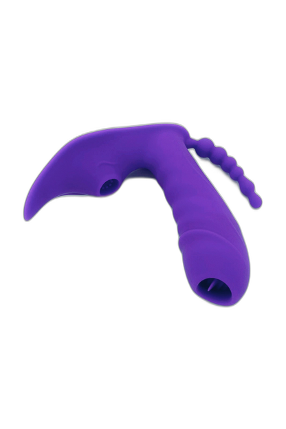 Toygasm 3-in-1 Ultimate Pleasure Toy – Suction, Licking & Anal Beads