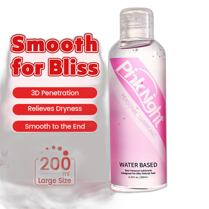 PinkNight - Water-Based Personal Lubricant - 6.76 fl oz