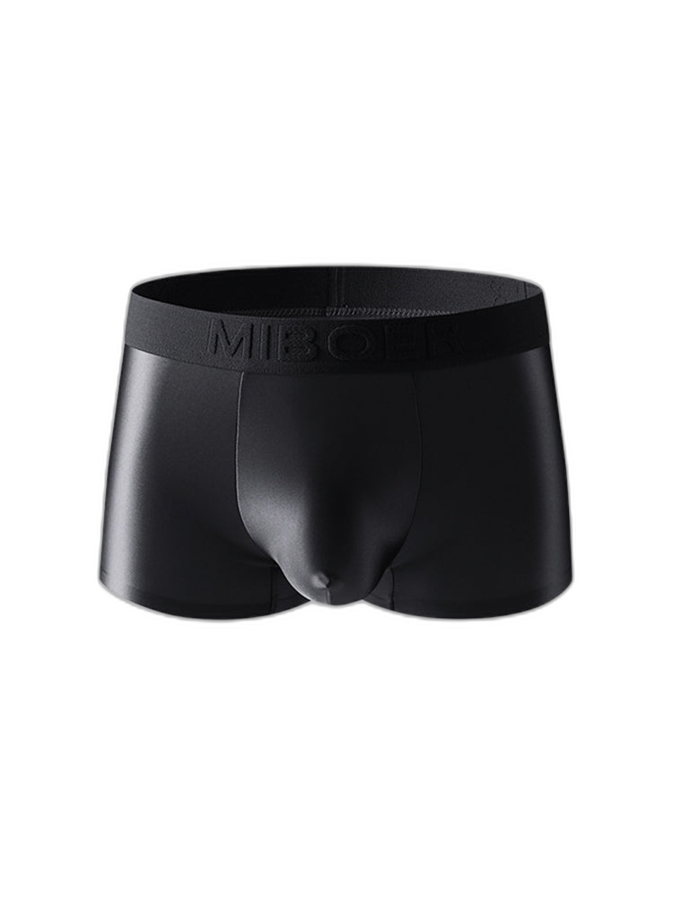 2 Pack Men's Premium Ice Silk Ultra-Soft Lightweight & Airy Trunks