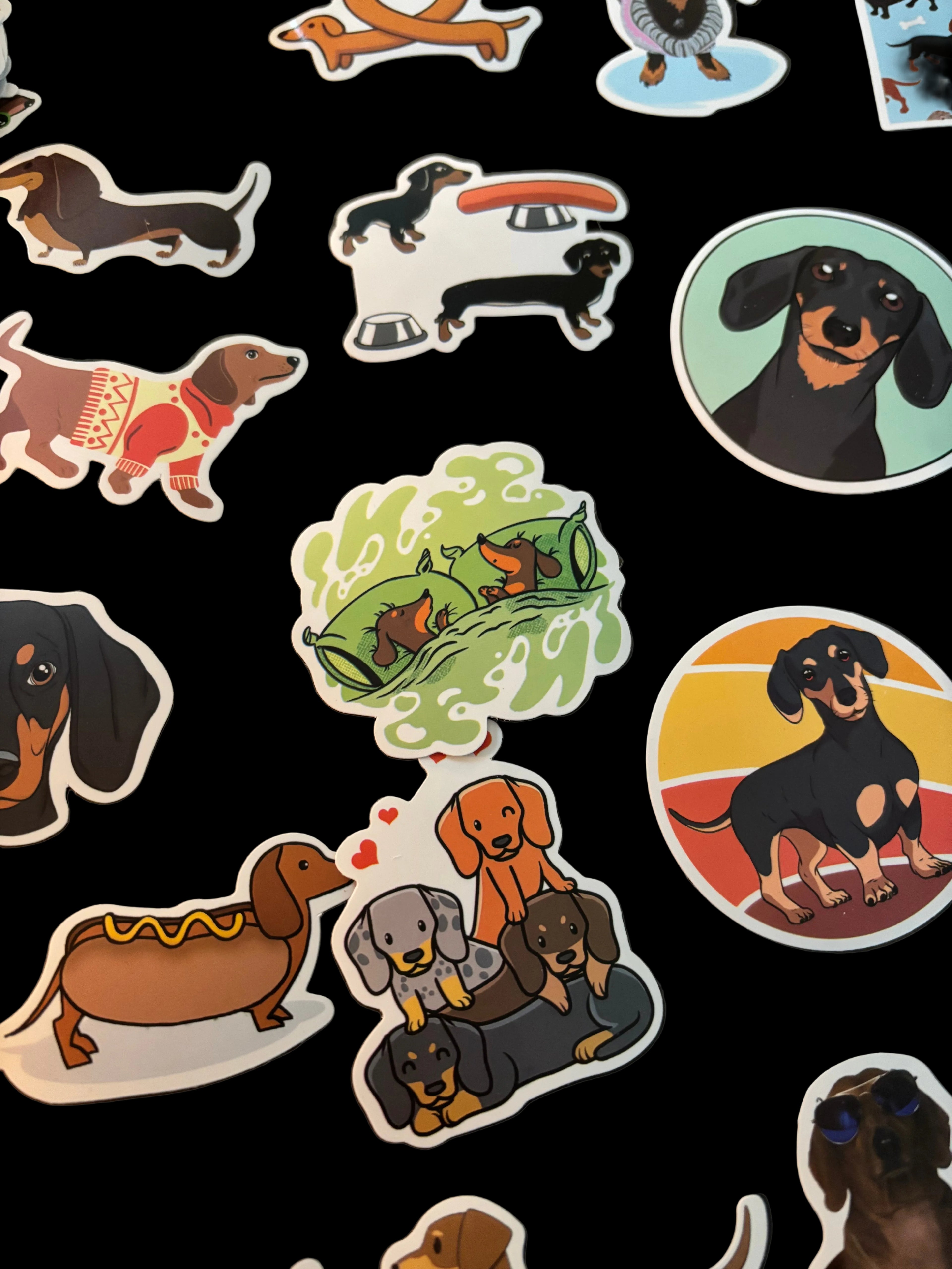 Dachshund Stickers 20 Pack