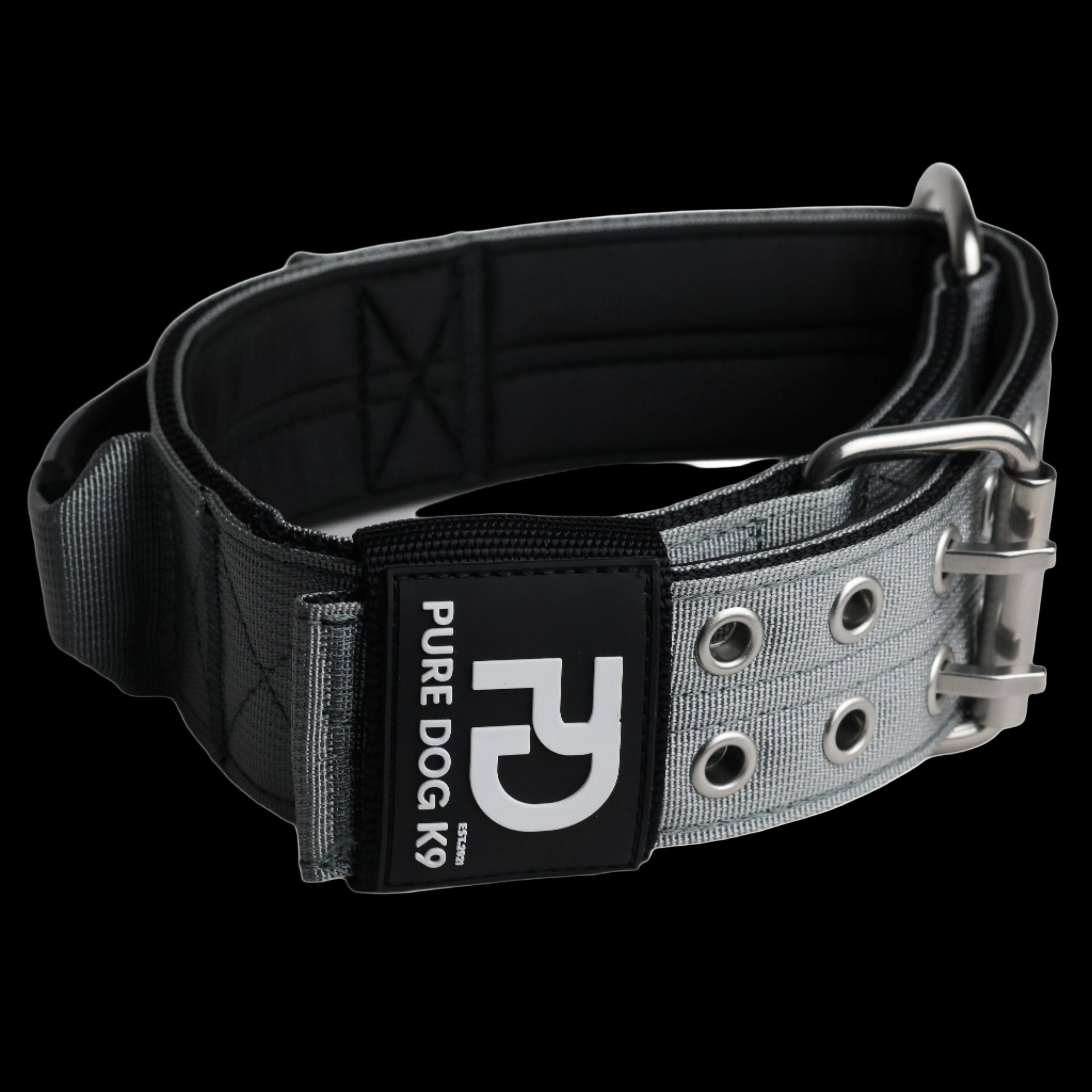 Pure Dog K9 Sport Collar Grey