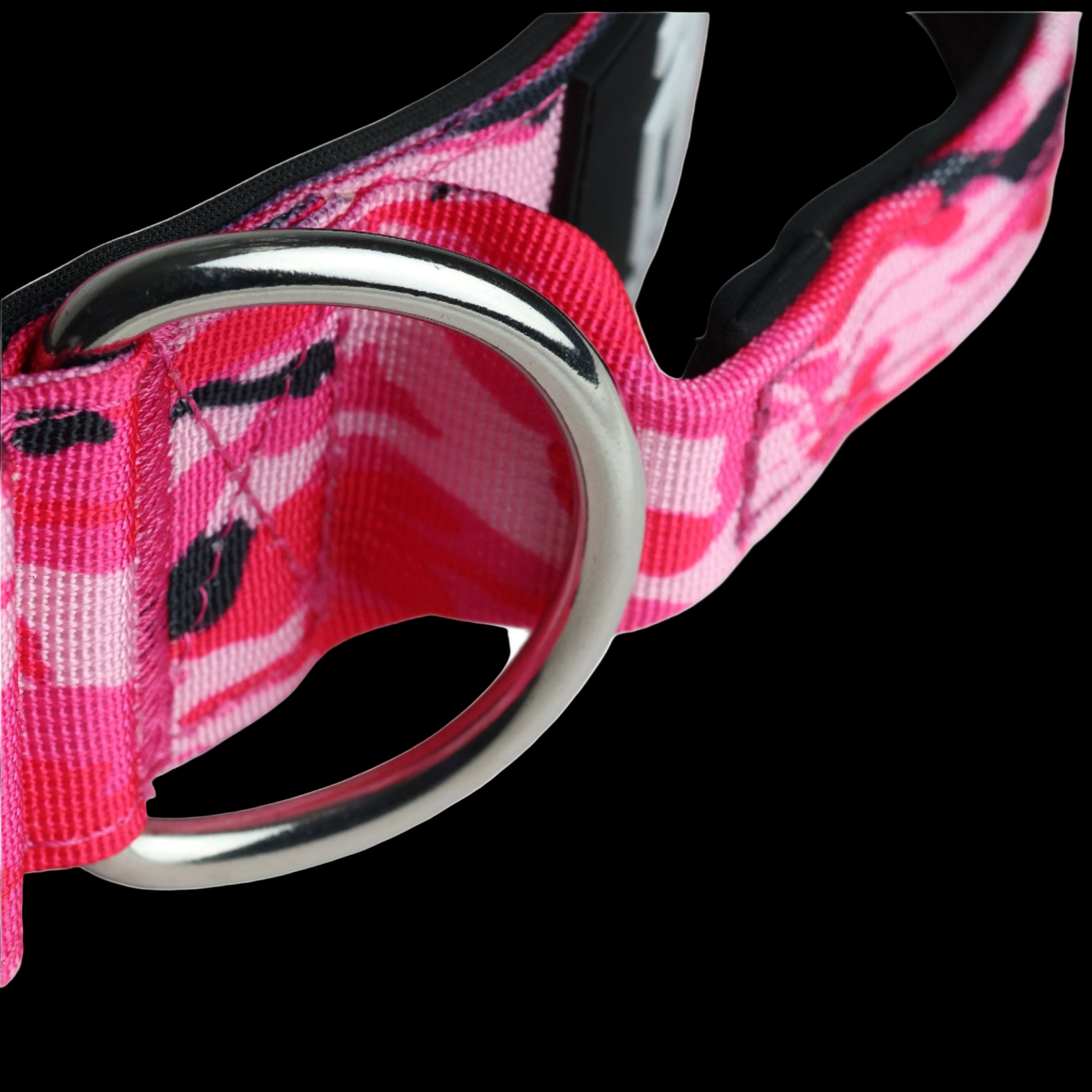 Pure Dog K9 Tactical Collar Pink Camo