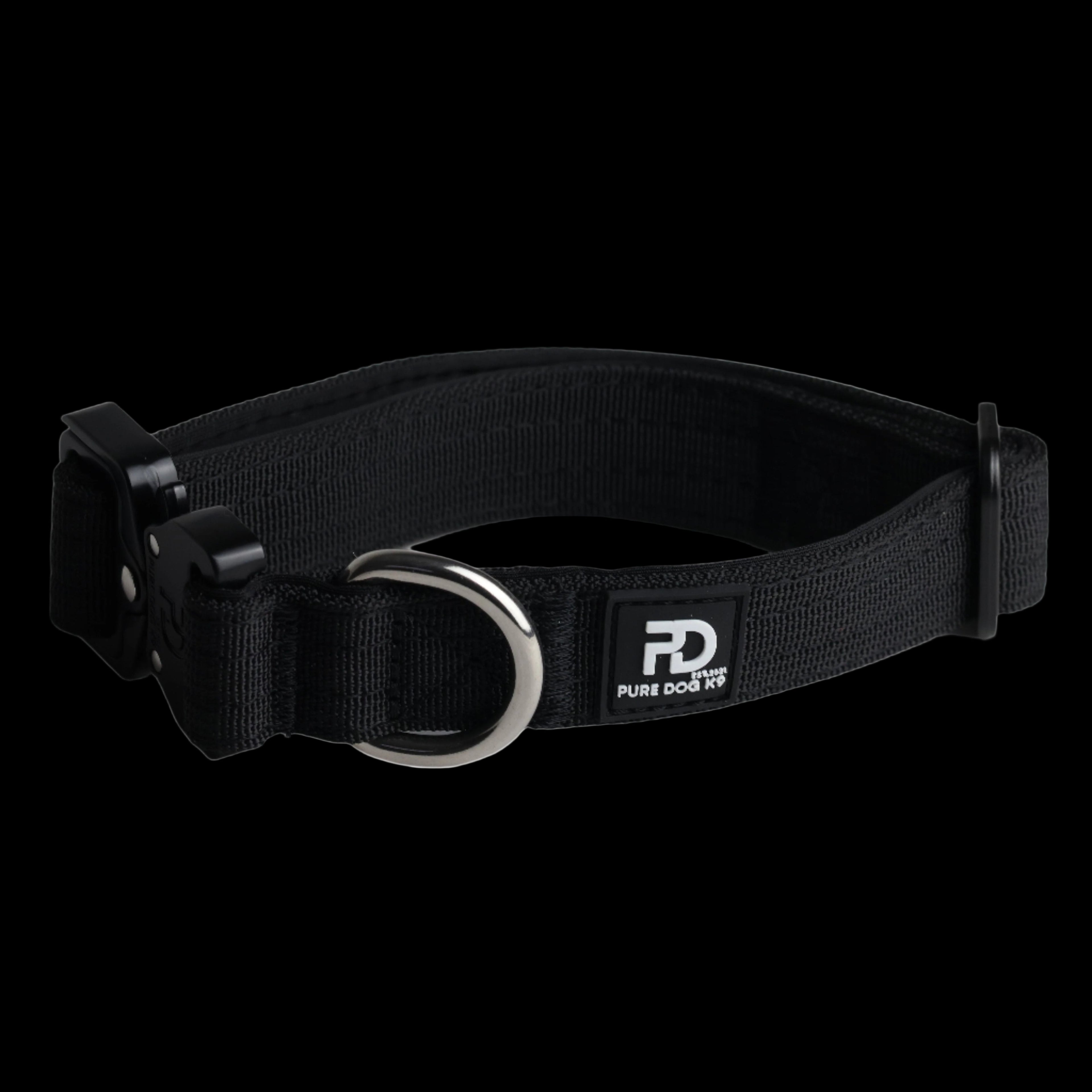 Pure Dog K9 Tactical Collar Black