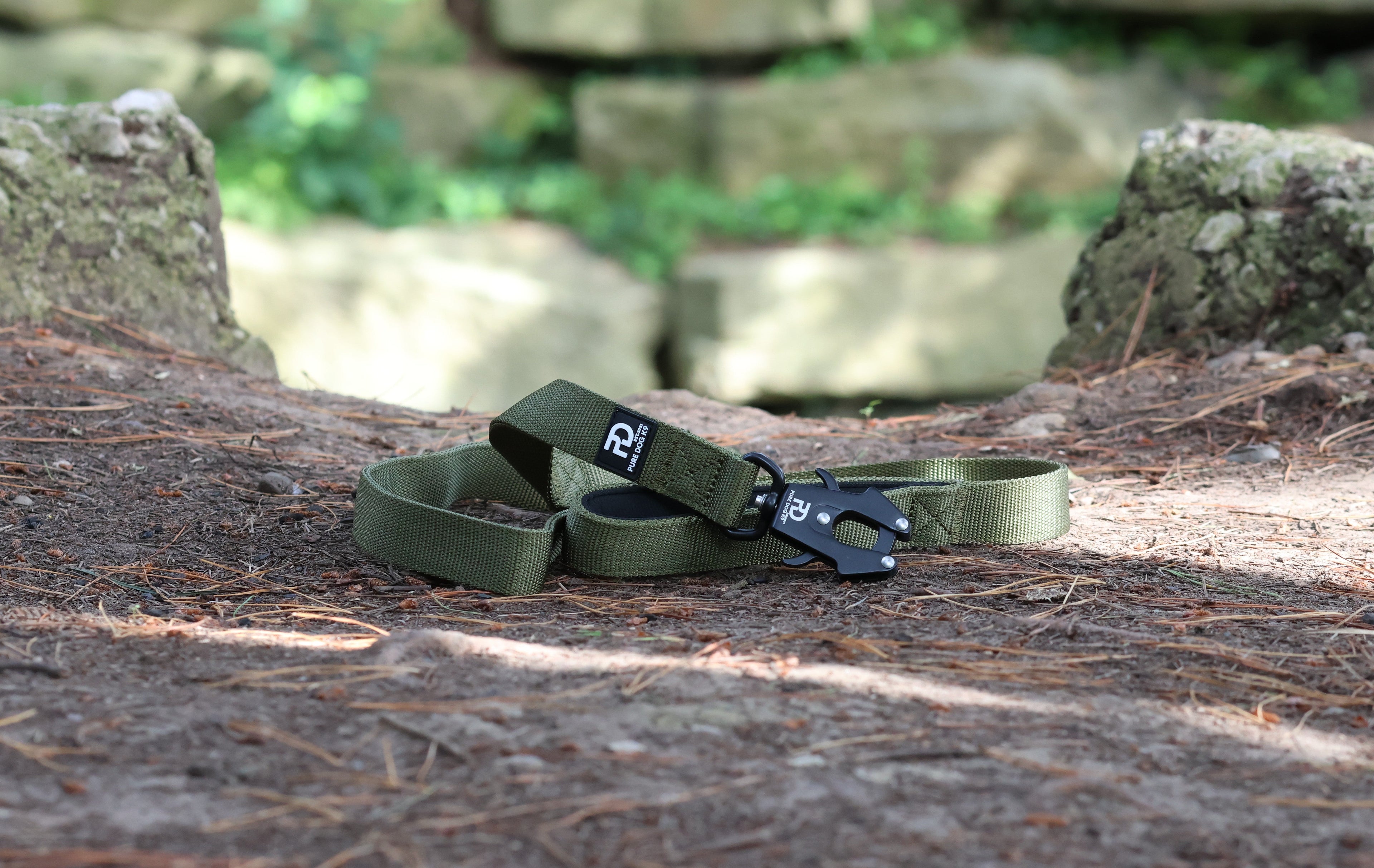 Pure Dog K9 Lead Khaki