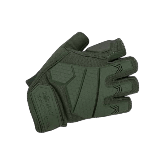 Kombat UK Alpha Fingerless Gloves - Olive