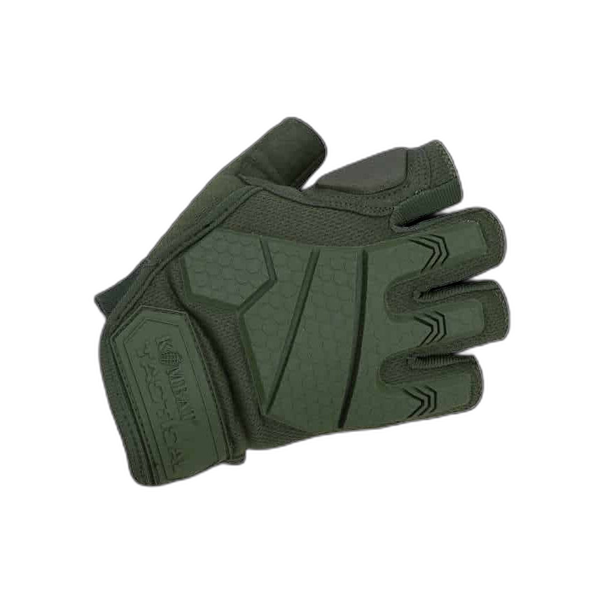 Kombat UK Alpha Fingerless Gloves - Olive