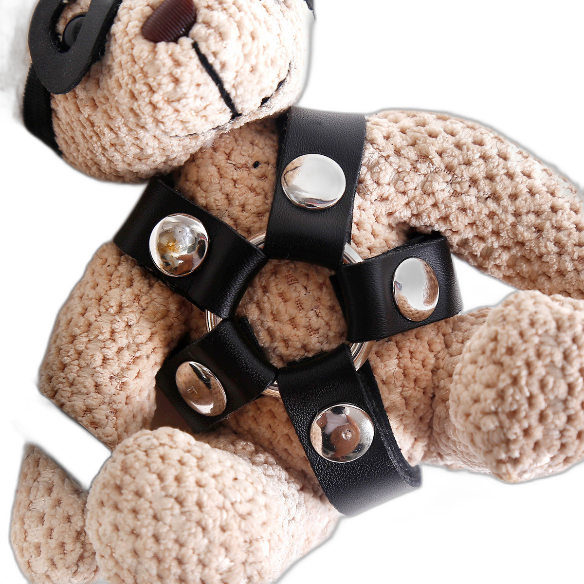 ruff GEAR Fetish Teddy Bear Keyring