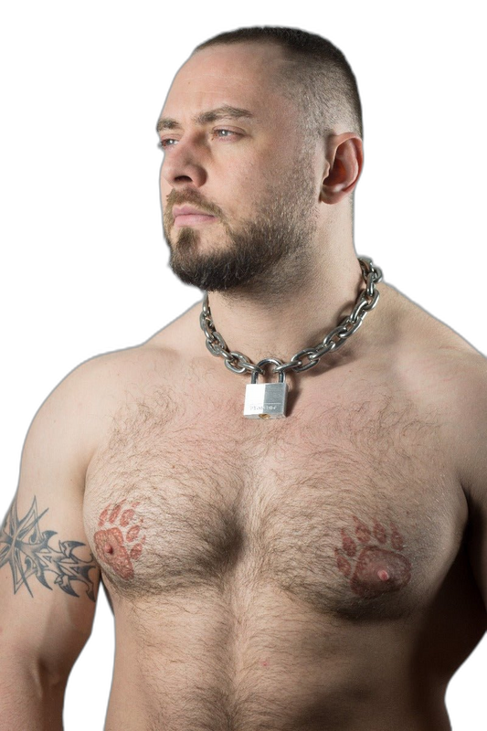 ruff GEAR Pitbull Chain 6mm with 40mm Master Lock