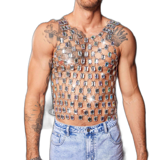 Crystal Chain Tank Top