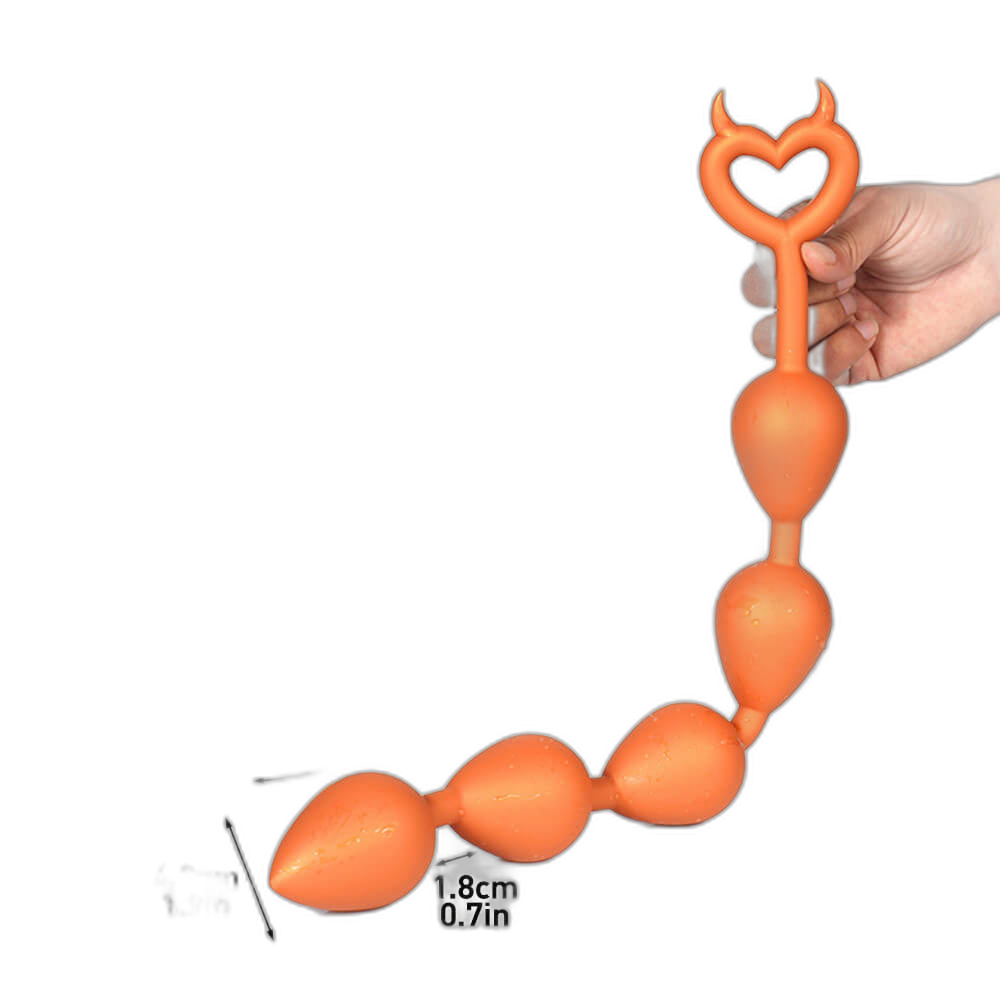 Devil - Huge Anal Beads - 5/6/7 Anal Balls