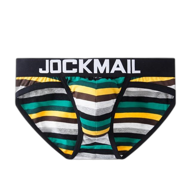 Jockmail Striped Briefs