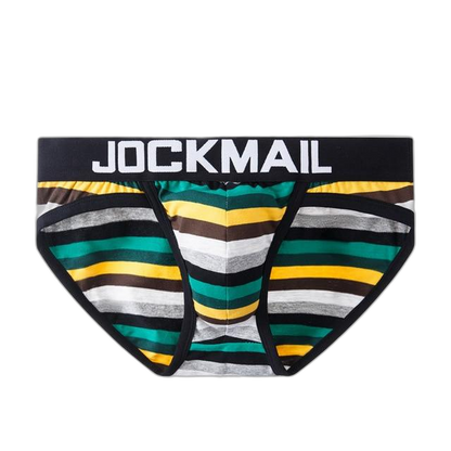 Jockmail Striped Briefs