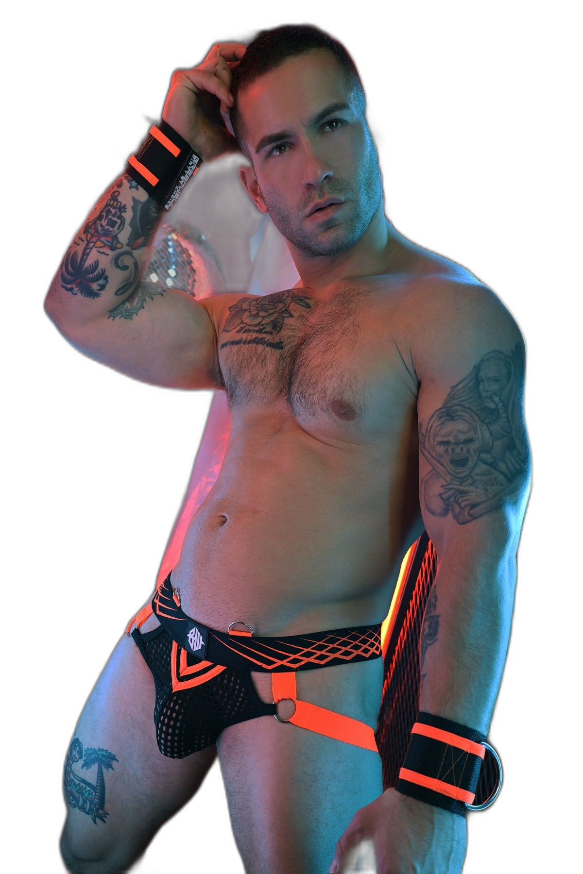 Breedwell Revolution Jockstrap Neon Orange
