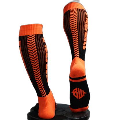 Breedwell Eternity Socks Neon Orange