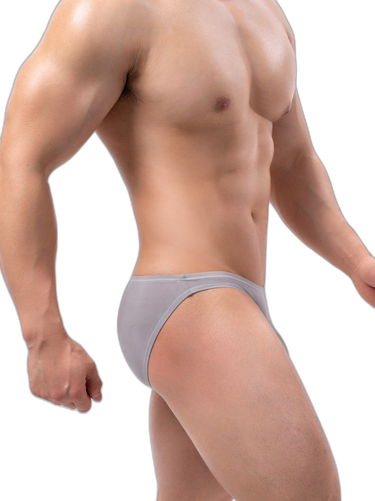 3 Pack Men's Sexy Comfortable Large Pouch Bikini
