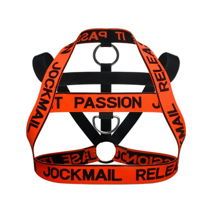 Jockmail Neon Release It Passion Elastic Chest Harness