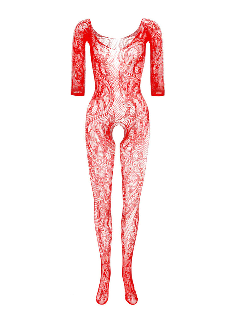 Vintage Men's Elastic Pantyhose Bodysuit