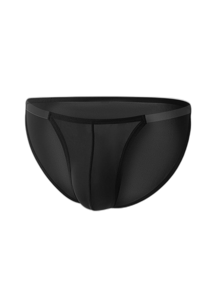 Sexy Spliced Transparent Belt Bikini For Men