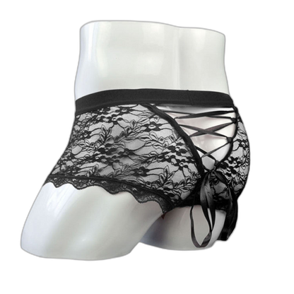 Sexy Men's Lace Back Panties