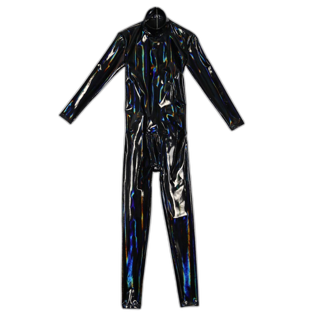 Men's Long Sleeve Spandex Bodysuit