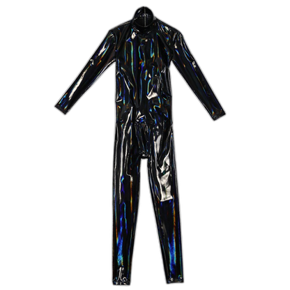 Men's Long Sleeve Spandex Bodysuit