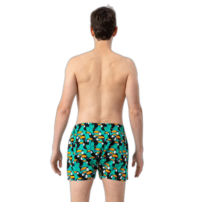 Green Toucan Graphic Boxers