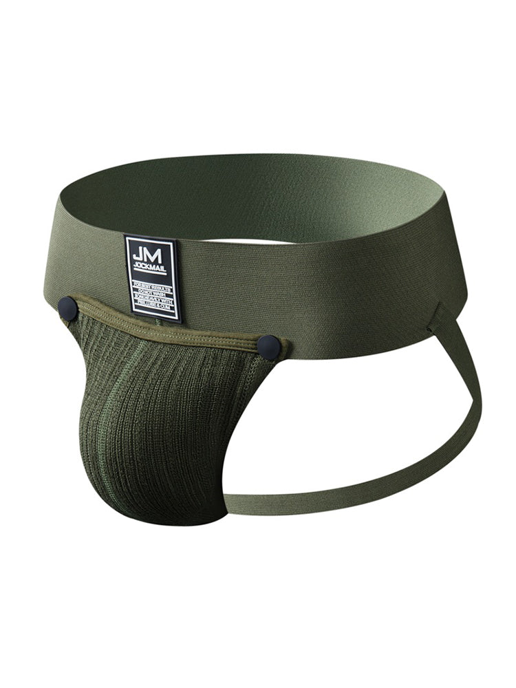 Men's Double Belt Detachable Thong