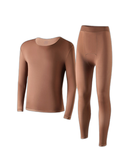 Men's Skin-Friendly Ultra-Thin High-Elastic Anti-Static Thermal Base Layer Tops & Bottoms