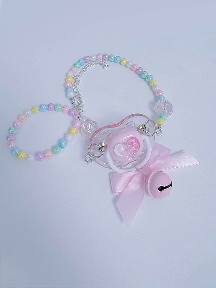 Little Angel Bell Silicone Grip Pacifier