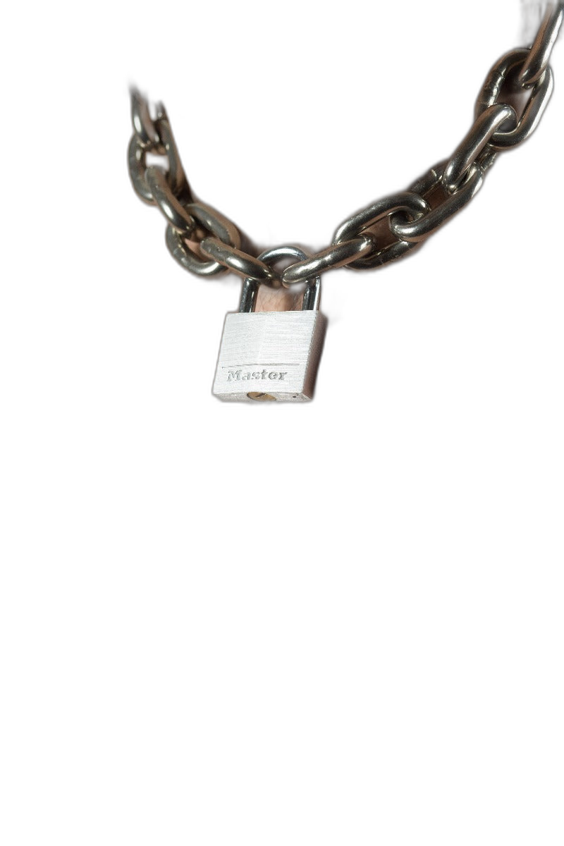 ruff GEAR Pitbull Chain 8mm with 40mm Master Lock