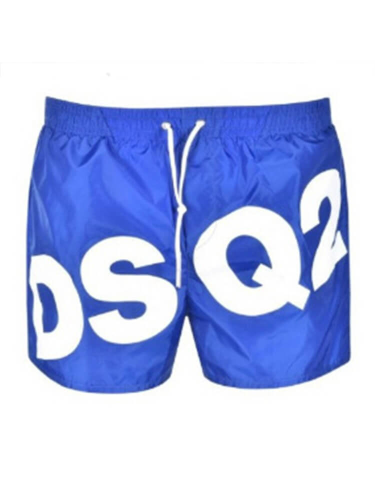 Men's Letter Print Athletic Outdoor Beach Shorts