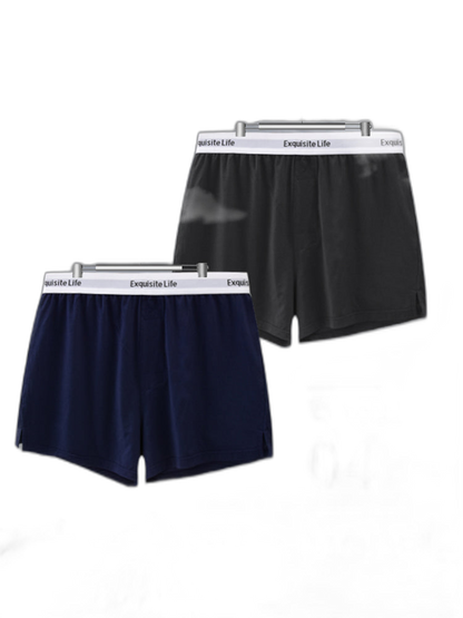 Men's Comfy Modal Home Boxer Shorts
