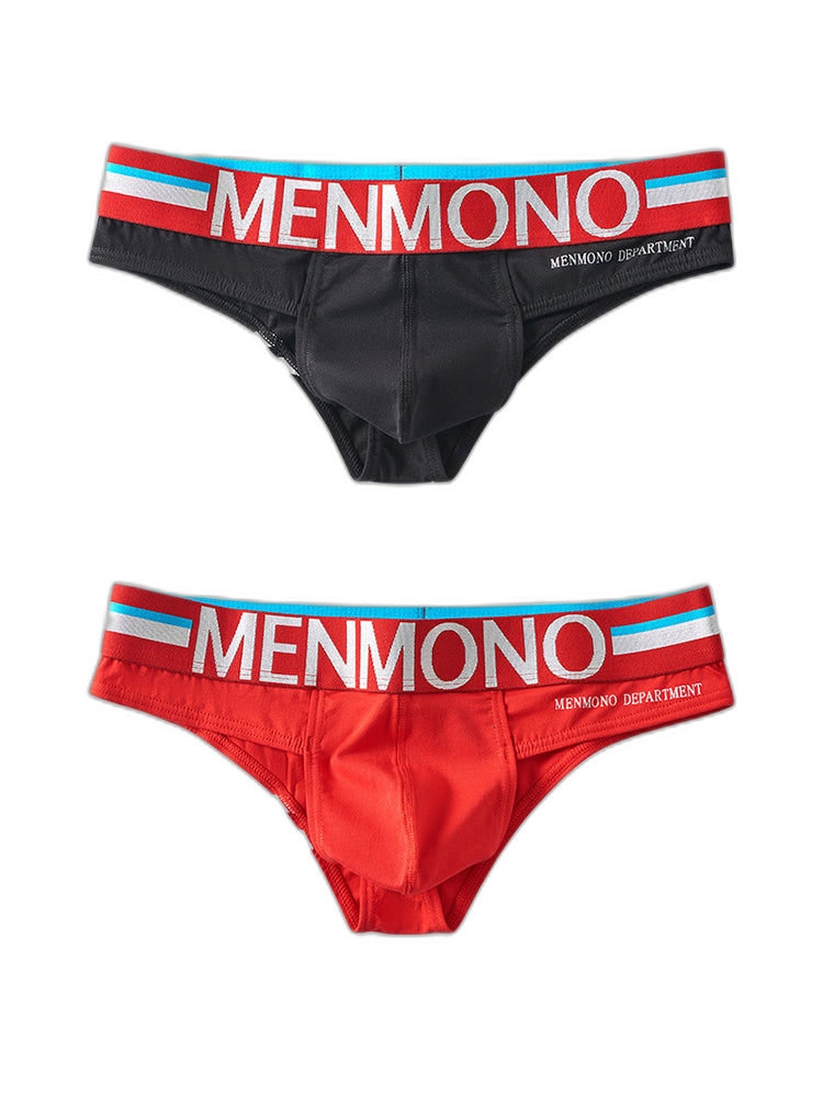 2-pack Men's Sexy Slim Fit Fashion U-convex Bikini