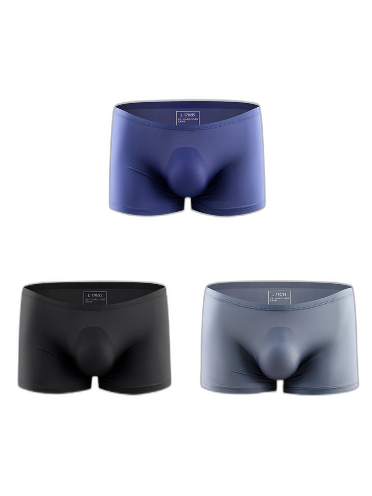 3 Pack 3D Seamless Support Pouch Men's Underwear