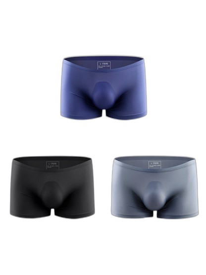 3 Pack 3D Seamless Support Pouch Men's Underwear
