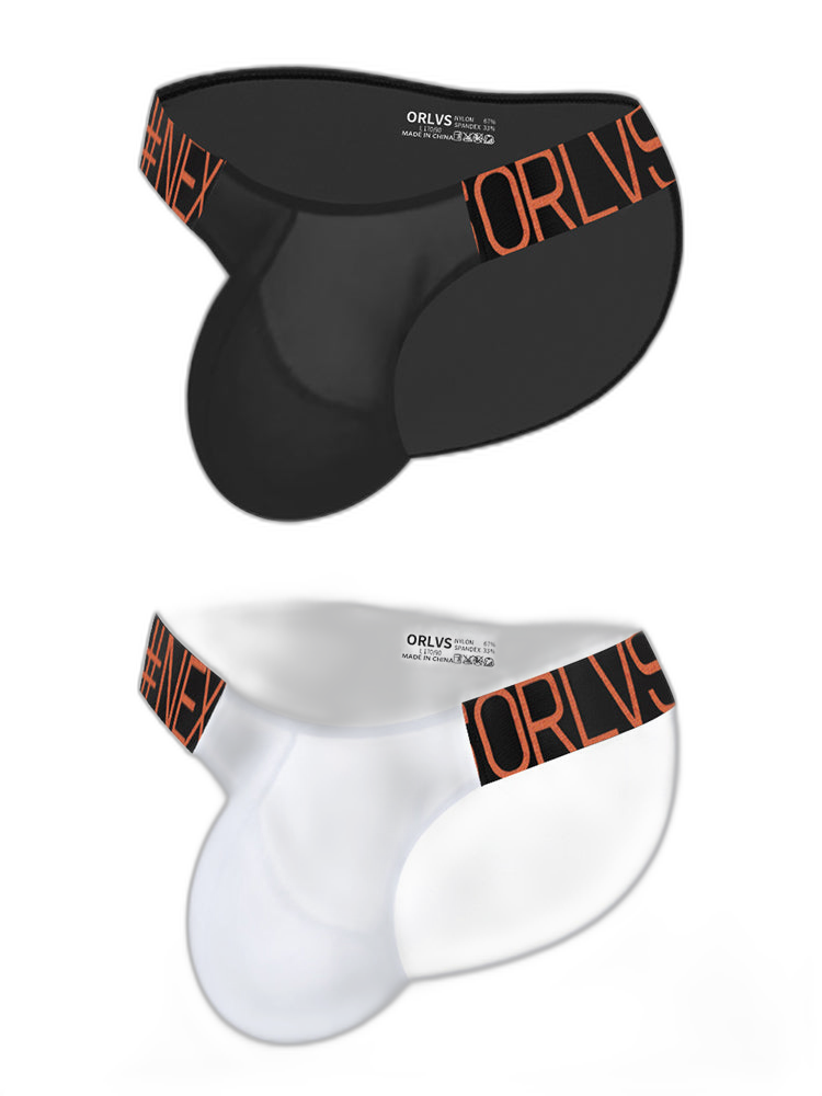 2-Pack Breathable Comfort High Slit Men's Briefs