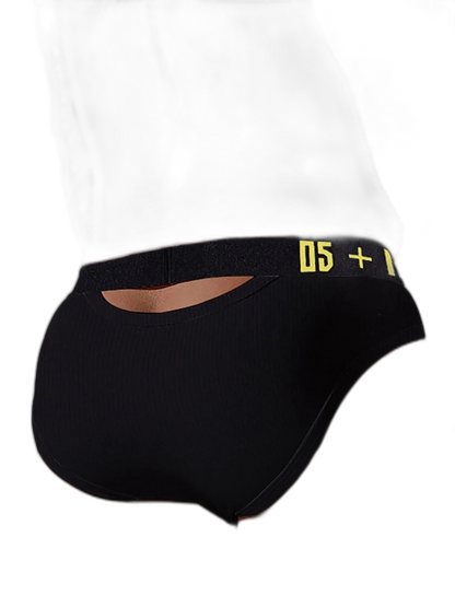 2 Pack Men's Hips Lifting Cotton Low-rise Briefs