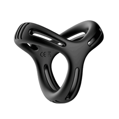 ruff GEAR Silicone Snug Fit Air Cock and Ball Ring Black