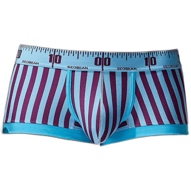 SEOBEAN Measure Up Cotton Boxer Briefs