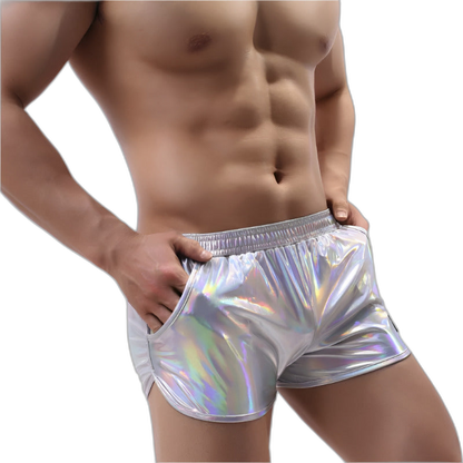 Metallic Short Shorts