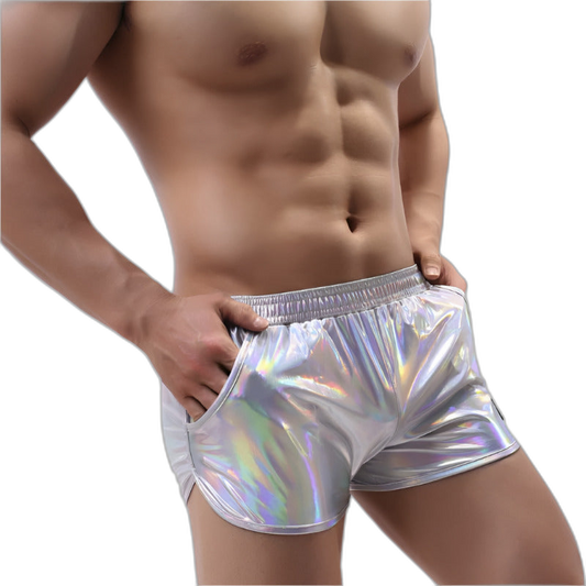 Metallic Short Shorts