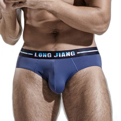 Mens Ice Silk Quick-drying Briefs